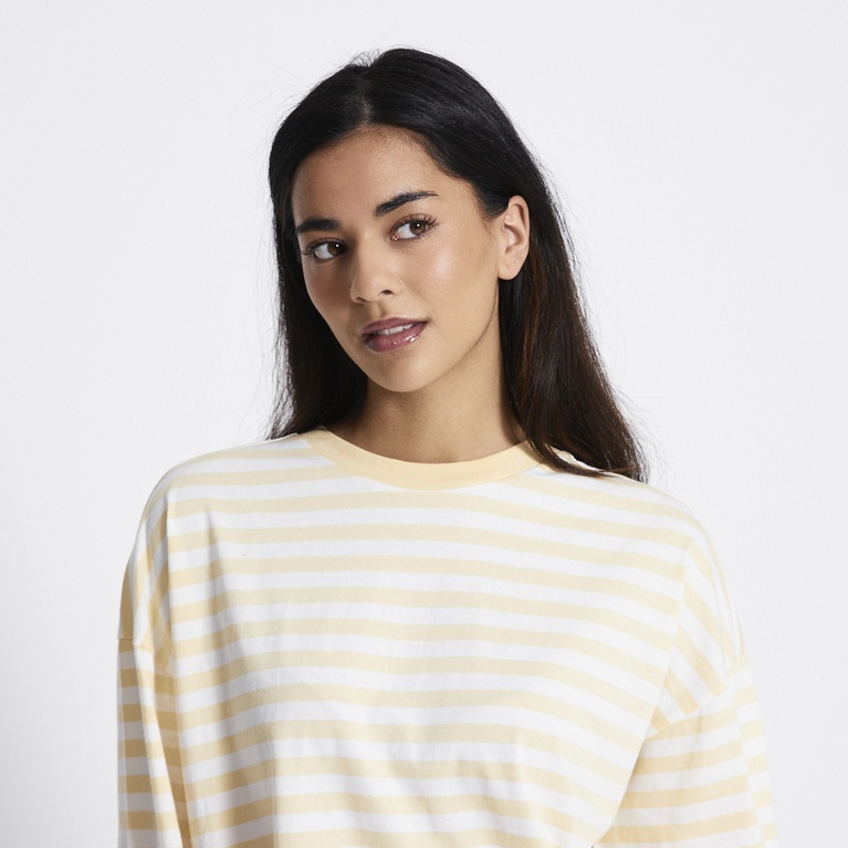 Striped longsleeve-tee "Ammie" Yellow